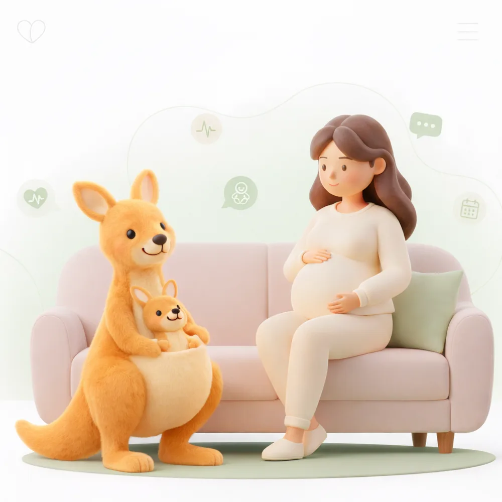 母親のメンタルヘルスを支えるRoo AIアプリの画面